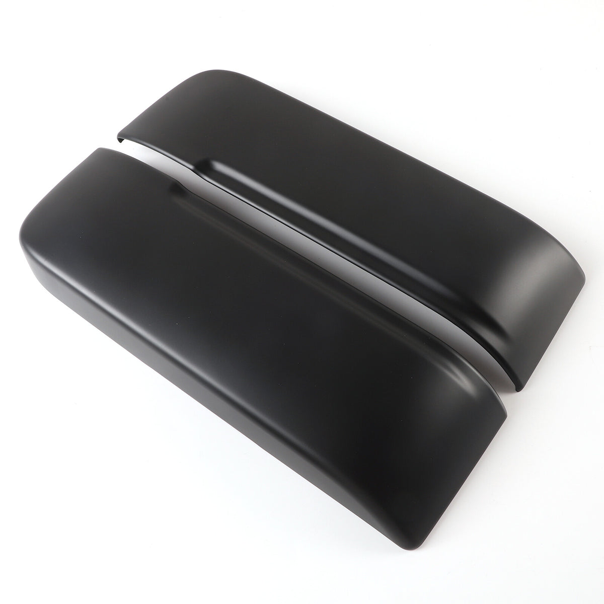 Matte Black Center Console Armrest Box Panel Cover Trim For Rivian R1T/R1S US 1