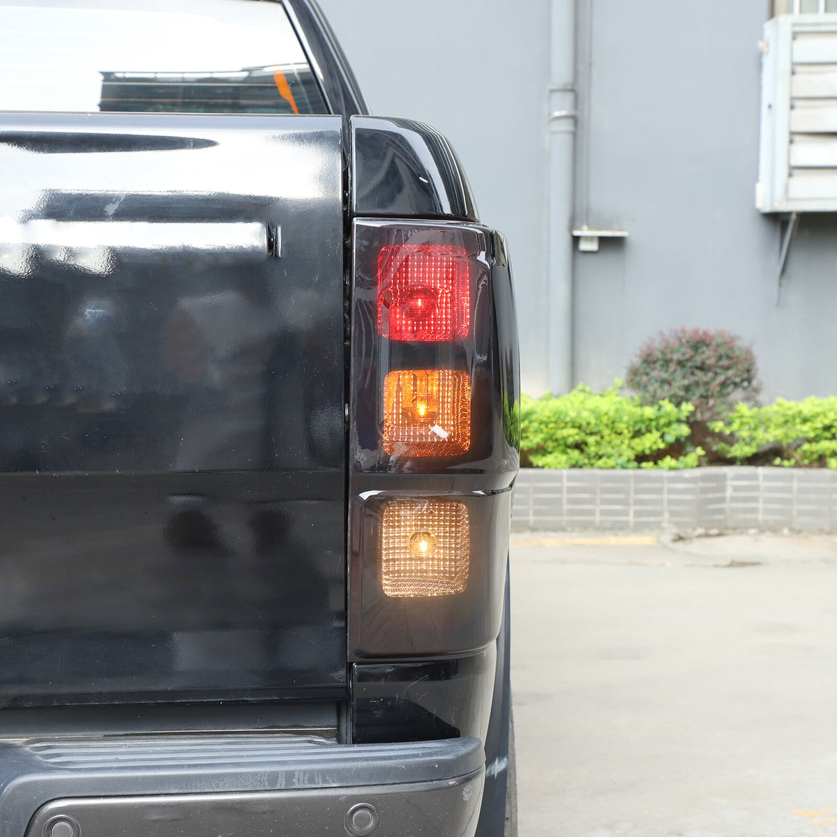 Smoked Black Rear Tail Light Guard Cover Trim For Ford Ranger T7 T8 2015-2022 US 6
