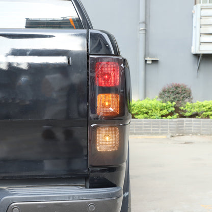 Smoked Black Rear Tail Light Guard Cover Trim For Ford Ranger T7 T8 2015-2022 US 6
