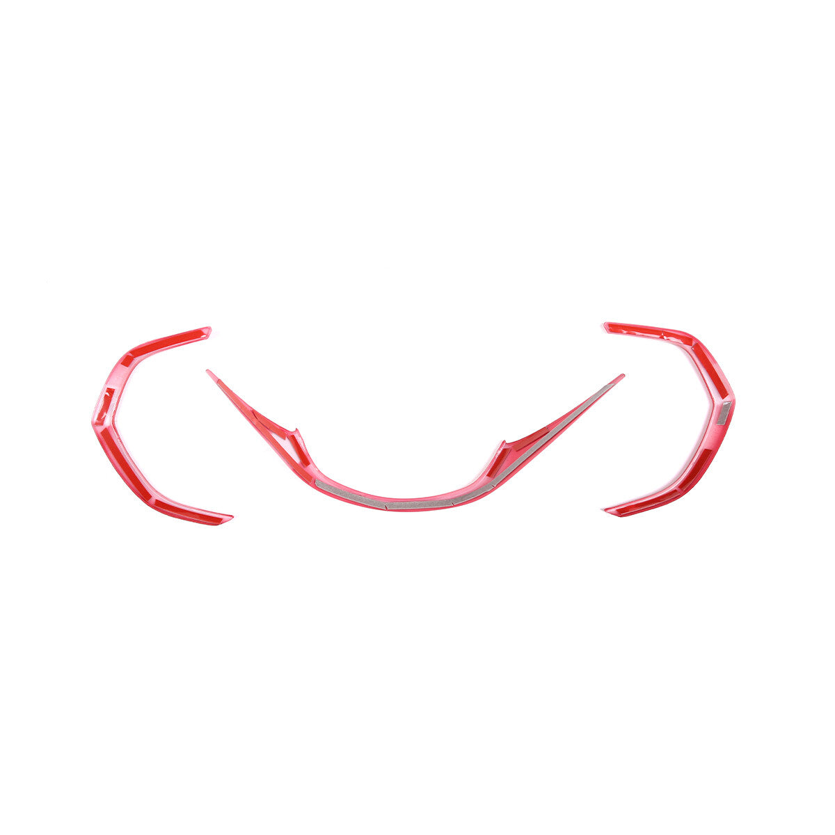 Sports Red ABS Interior Decoration Cover Trim Kit For Corvette C7 2014-19 - Styles 1-5 49