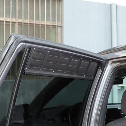 Aluminum Rear Door Window Louver Air Vent Panel Trim For Honda Pilot 2016-2022 19