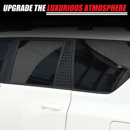 C-pillar Triangular Window Plate Trim For Toyota Land Cruiser Prado 10-23 US 11