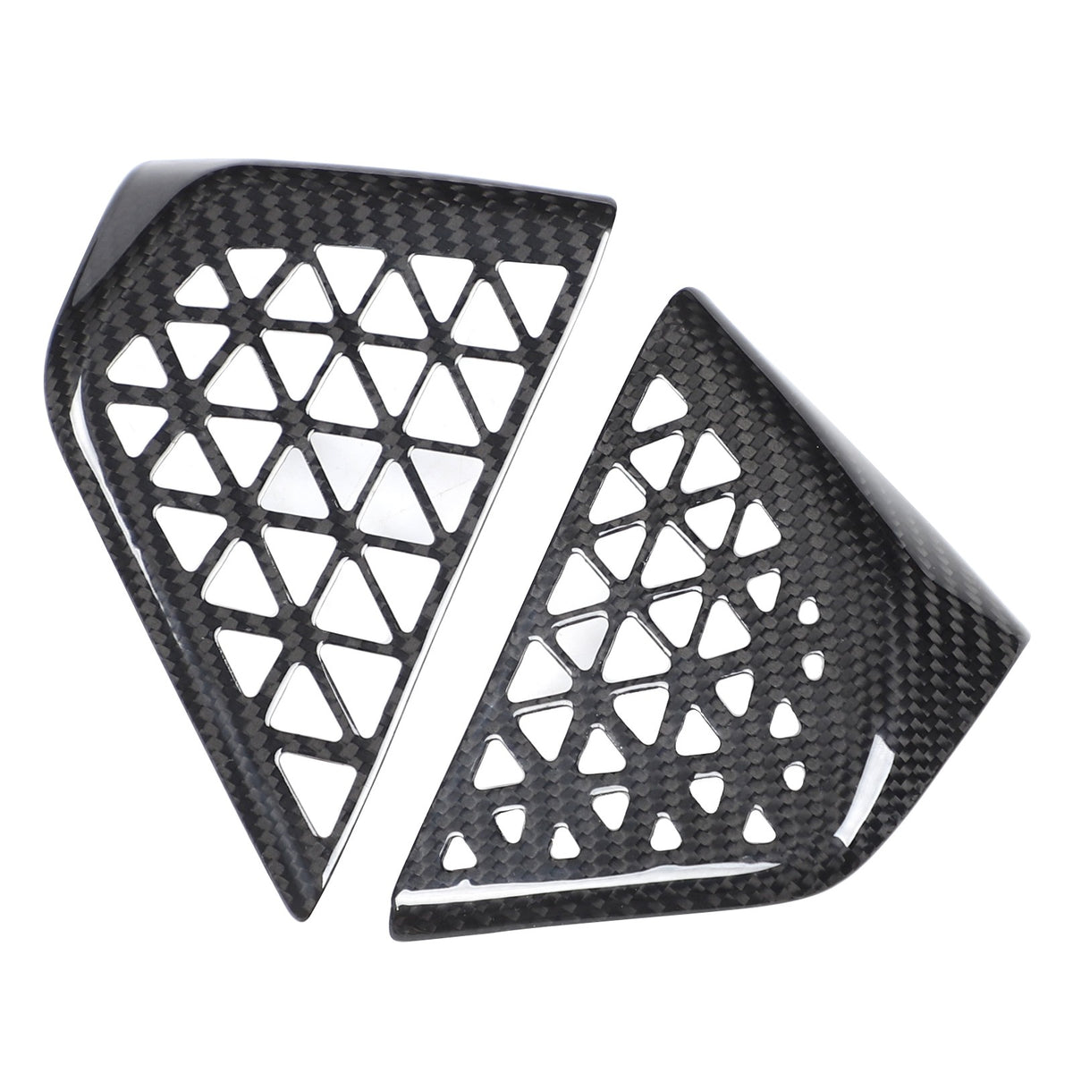 Real Carbon Fiber Dashboard Vent Trim Frame For BMW X5 G05 X6 G06 X7 G07 2023+ 9