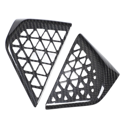Real Carbon Fiber Dashboard Vent Trim Frame For BMW X5 G05 X6 G06 X7 G07 2023+ 9