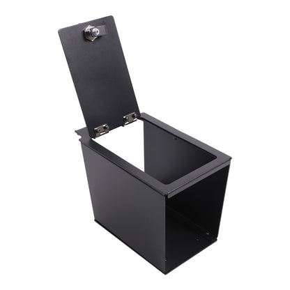 Alloy Center Console Safe GUN Storage Lock Box Tray For Subaru Crosstrek GU 24+ 16