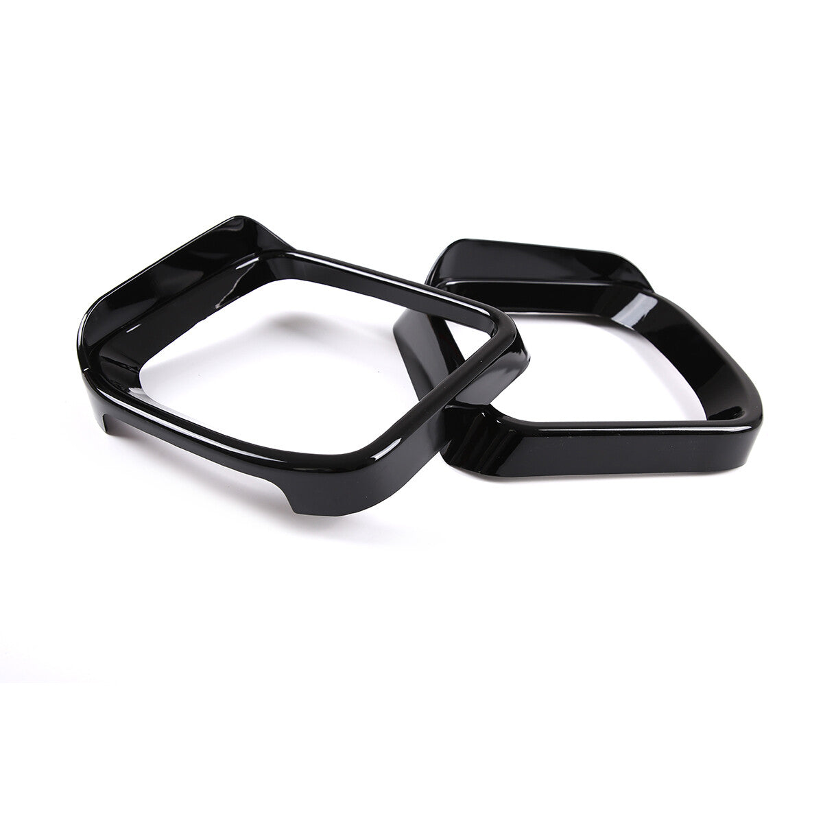 ABS Black Rear View Side Mirror Cover Trim For Land Rover Defender 2020-2022 12