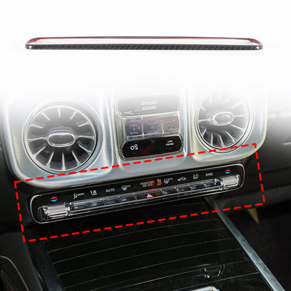 Real Carbon Fiber Air Conditioning Switch Trim For Benz G Class W465 G500 2025+ 14