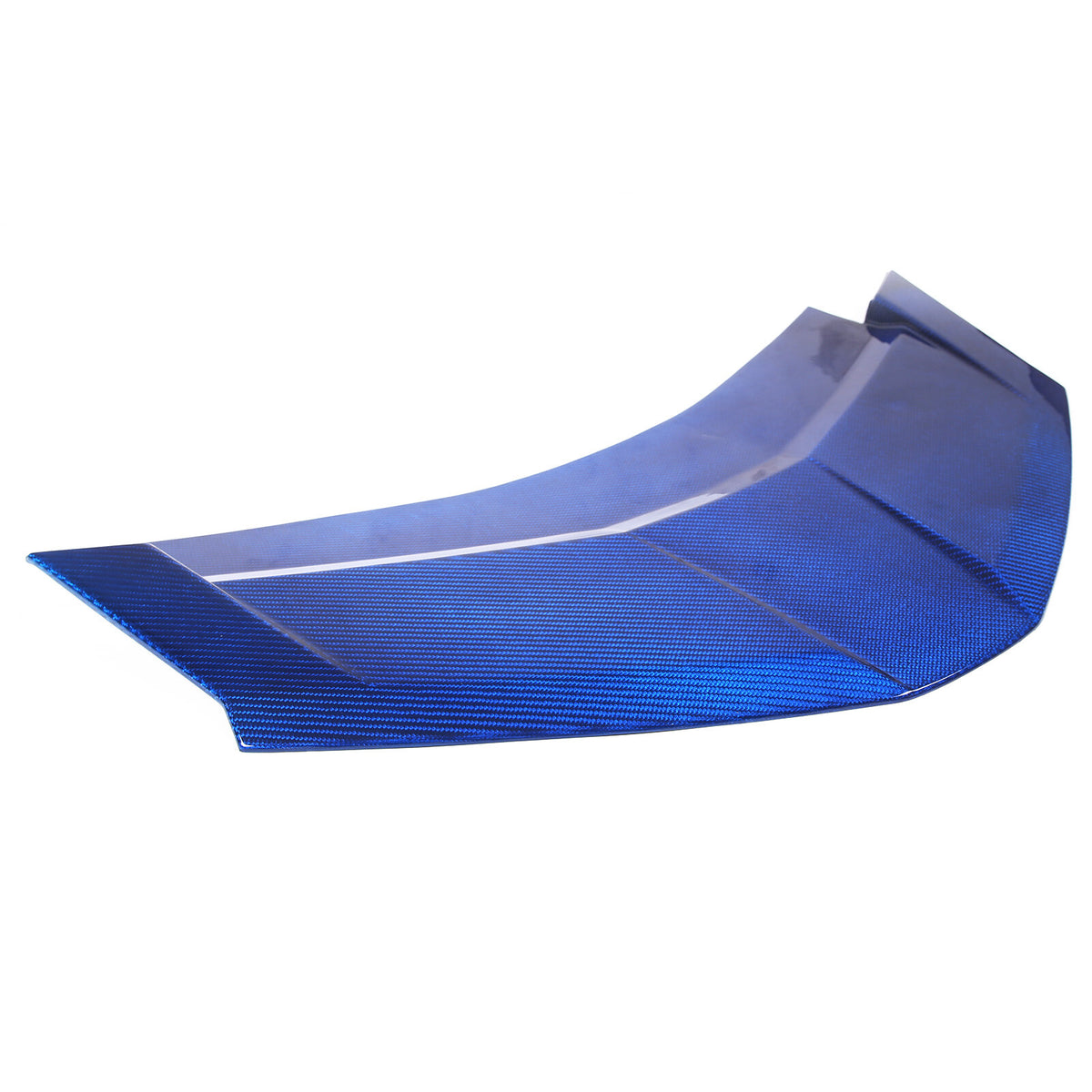 Blue Real Carbon Fiber Rear Window Lower Trim Cover For Corvette C8 Coupe 20-26 20