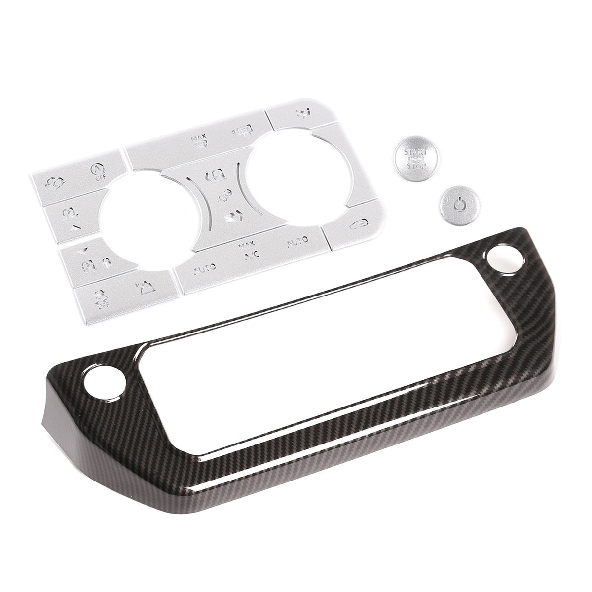 Start Stop AC Control Mode Button Sticker Kit For Land Rover Defender L663 20+ 14