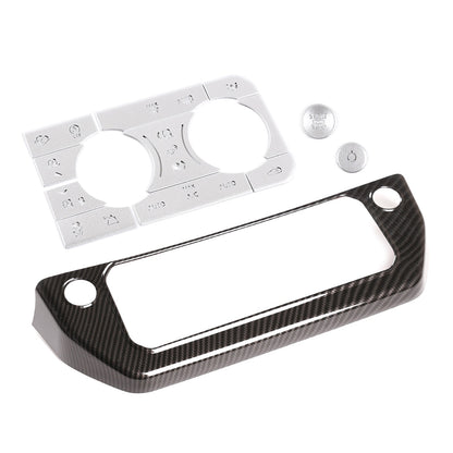 Start Stop AC Control Mode Button Sticker Kit For Land Rover Defender L663 20+ 14