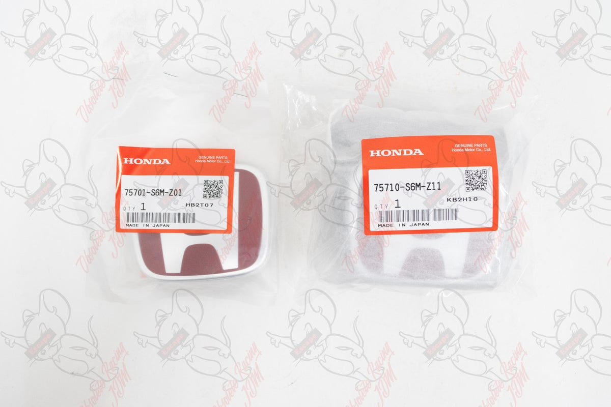 Honda Acura OEM Emblem, Front & Rear Set For Integra DC5 Type-R 4
