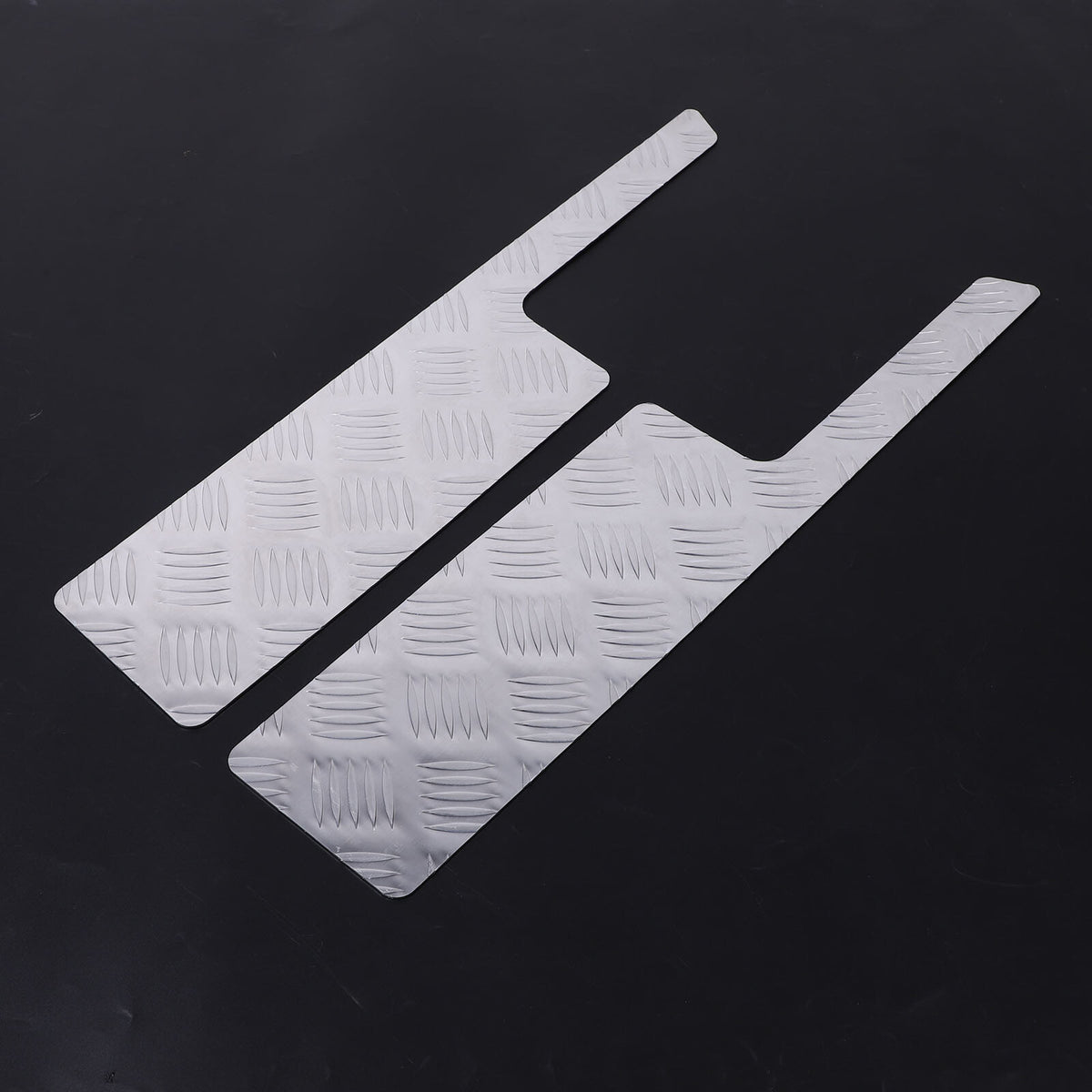 Silver Alloy Interior Car Door Panel Cover Trim For 2007-22 Toyota FJ Cruiser 10