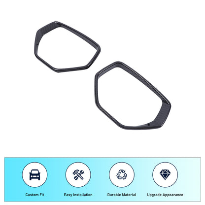 Real Dry Carbon Side View Mirror Bezel For Corvette C8 Stingray Z51 Z06 20-26 US 4