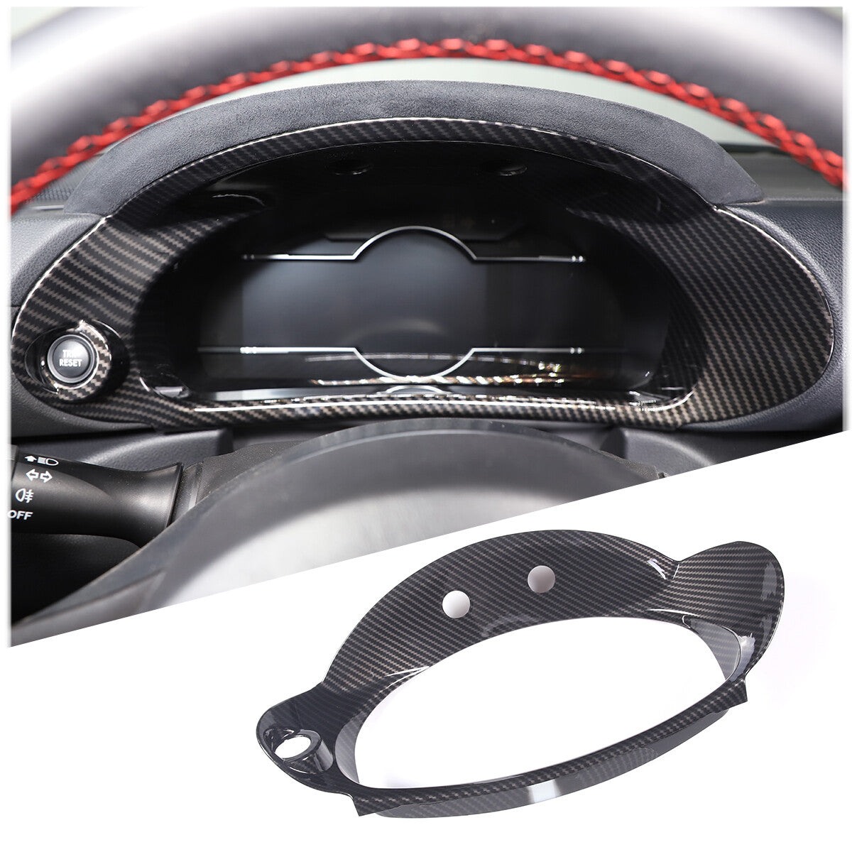 ABS Carbon Fiber Interior Center Console Trim Set Fits For GR86/BRZ 2022-2025 US - Variants 1-5 59