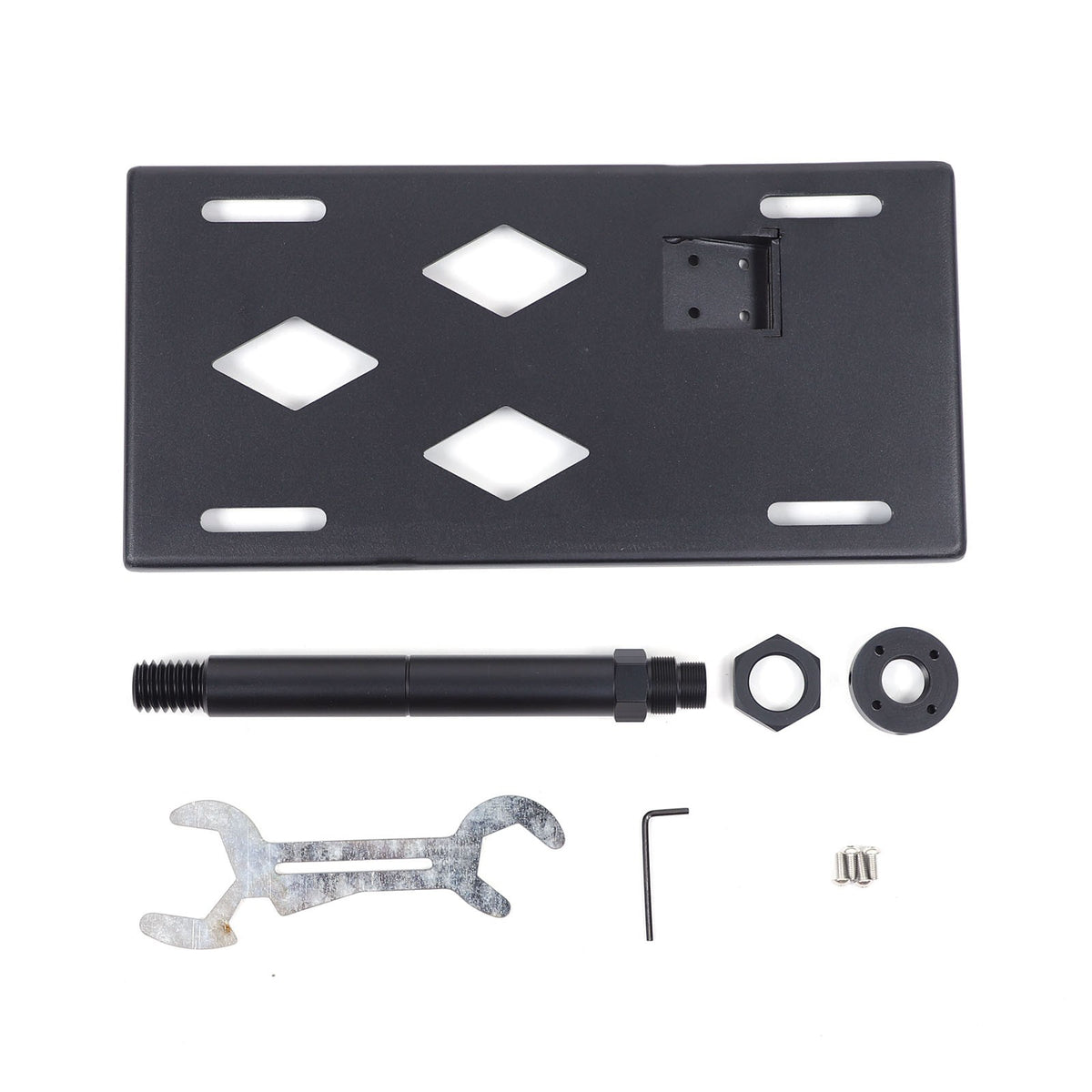 Front License Plate Side Mount Bracket US Version For Corvette C8 2020+ 16