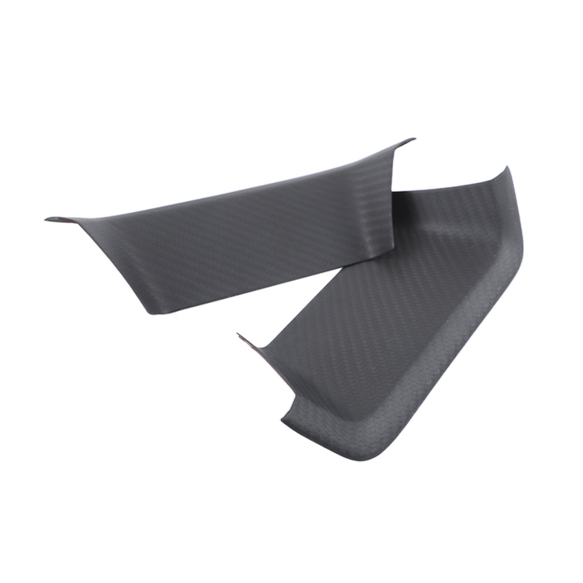 Matte Real Dry Carbon Fiber Seat Headrest Cover Trim For Lamborghini URUS 18-23 5