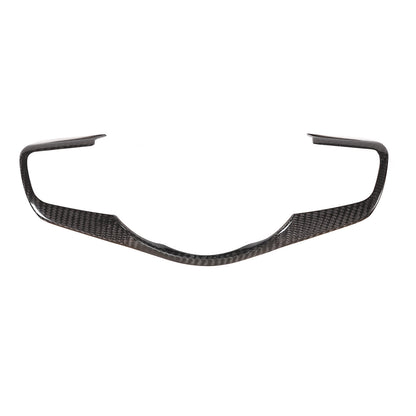 For Jaguar F-Type Carbon Fiber Steering Wheel Button Frame Cover Trim 2015-2021 10