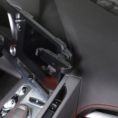 Center Console Interior Dashboard Phone Holder Mount Bracket For Corvette C8 20+ 41