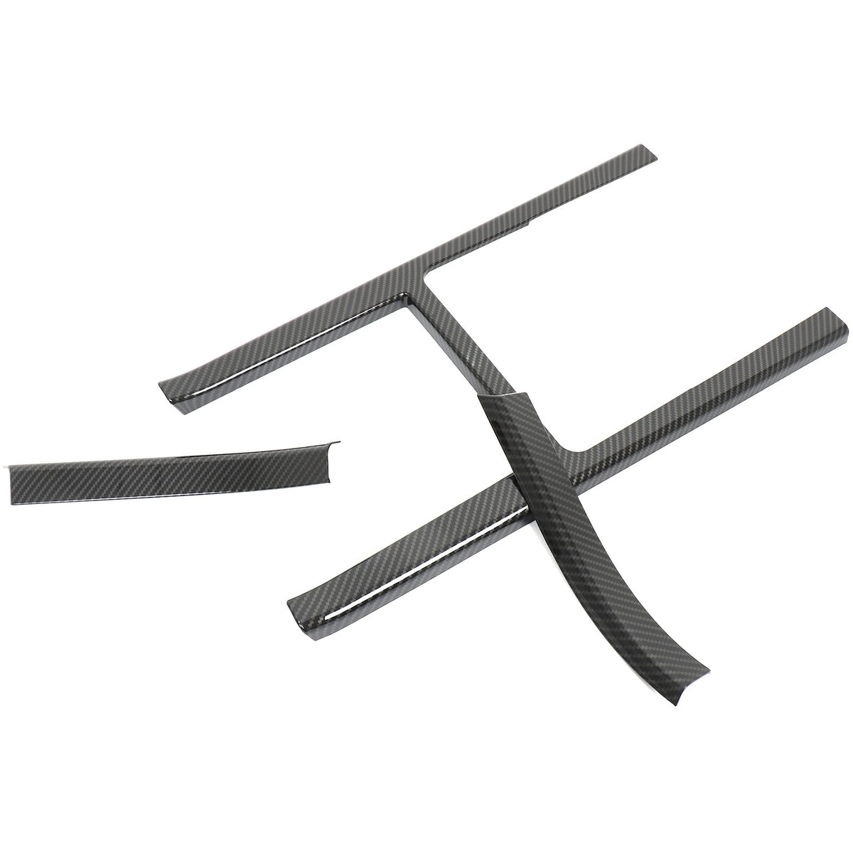Carbon Fiber ABS Center Console Side Trim For LR Range Rover Velar L560 2024+ 3