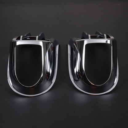 Chrome Silver Rear Tail Light Lamp Cover Trim For 2007-2014 Toyota FJ Cruiser 19