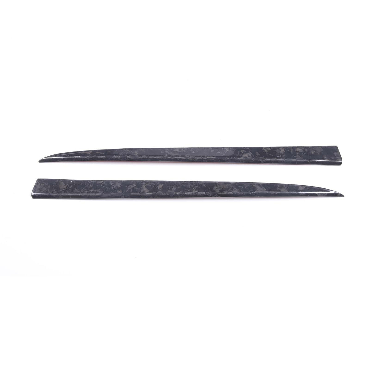 Forged Real Carbon Fiber Front Bumper Trim Strip Cover For Toyot Supra 2019-2024 10