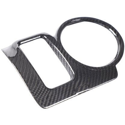Real Carbon Fiber Center Console Cup Holder Trim For Nissan 370Z Z34 2009-2020 7