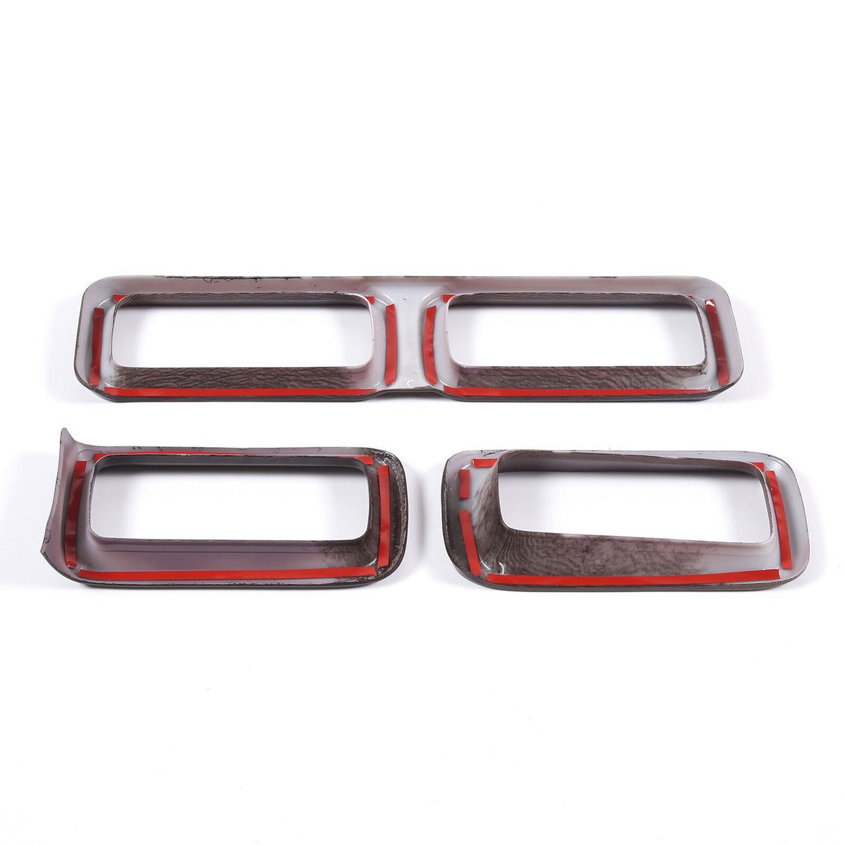 Oak Wood Grain Interior Decor Trim Cover Set Kit Fits Ford Maverick 2022-2024 34