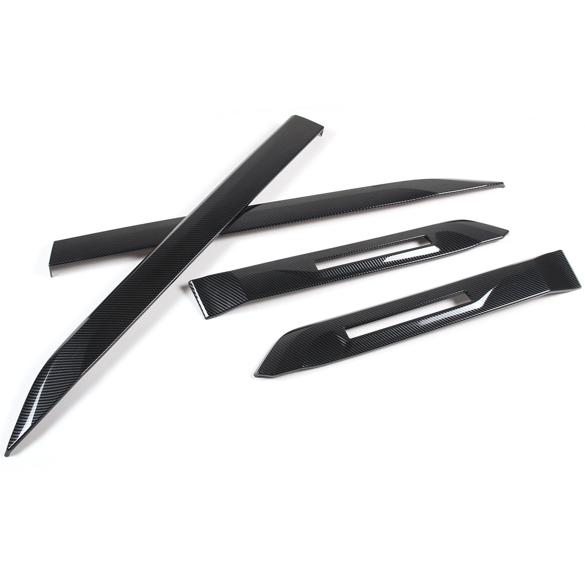 Carbon Fiber ABS Body Side Door Molding Cover Trim Guard For Subaru Outback 20+ 14