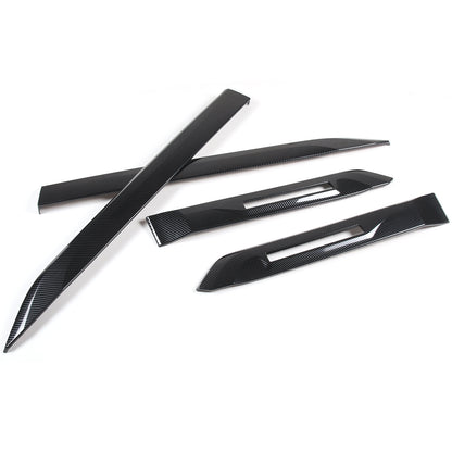 Carbon Fiber ABS Body Side Door Molding Cover Trim Guard For Subaru Outback 20+ 14