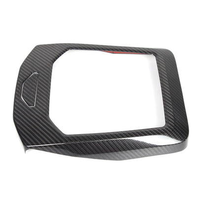 Real Carbon Fiber Center Gear Shift Panel Trim For BMW 5 Series G60 i5 2024+ 6