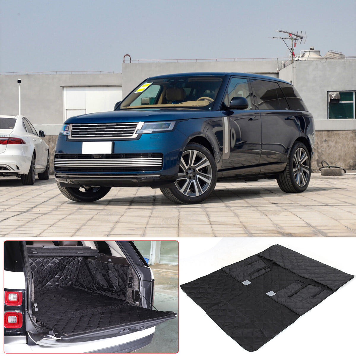 Dog Car Trunk Mat Hammock Pet Seat Cover For Land Rover Range Rover Vogue 2020+ 7
