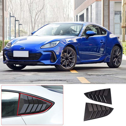 For Toyota 86/Subaru BRZ 2022+ Carbon look Side Vent Window Scoop Louver Trim US 9