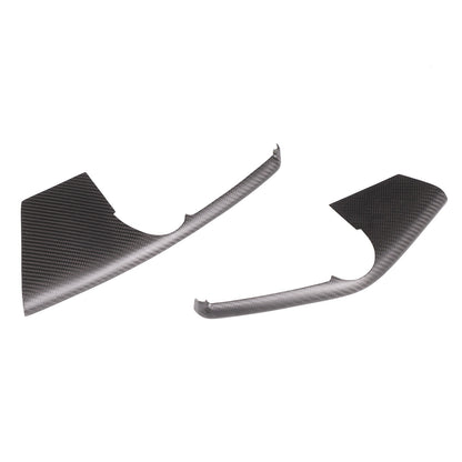 Matte Real Carbon Fiber Mode Button Side Trim For Nissan GTR R35 2008-2016 10