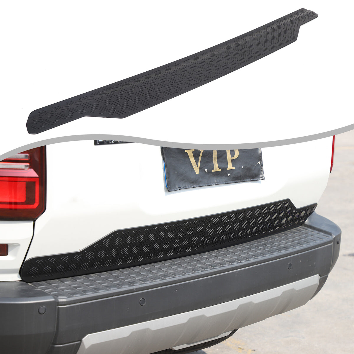 Rear Trunk Tailgate Anti-Scratch Trim Strip For Toyota Land Cruiser LC250 24+ 11