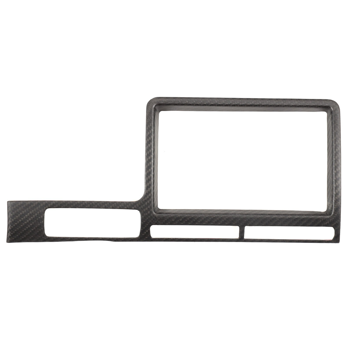 Matte Real Carbon Fiber Center Console Navigation Trim For Nissan GTR R35 08‑16 8