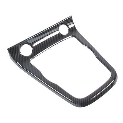 ABS Carbon Fiber Center Console Gear Shift Box Trim Set For Jaguar F-TYPE 13-18 6