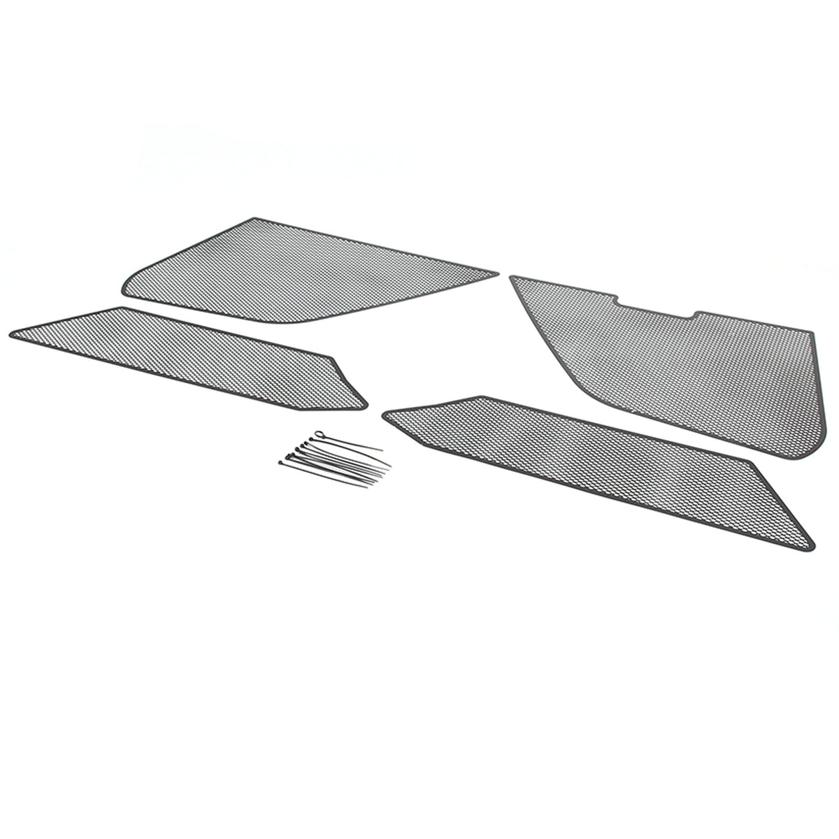 Front Grill Guard Side Vent Intake Mesh Grille Insert For Corvette C8 2020-26 9