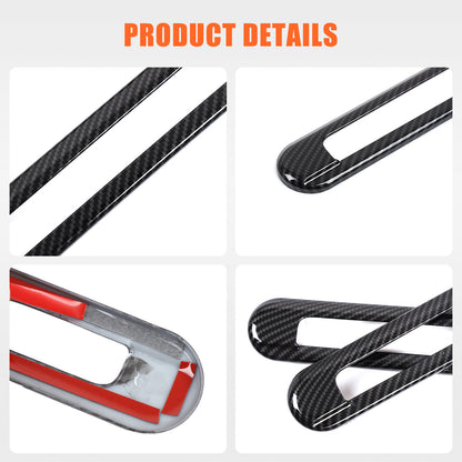 Carbon Fiber ABS Exterior Front Bumper Door Trim For Benz G-Class W465 2025+ 55