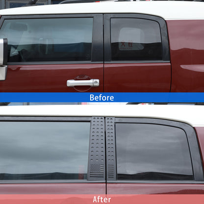 US Flag Alloy Window Center Pillar Trim Panel For Toyota FJ Cruiser 2007-21 14