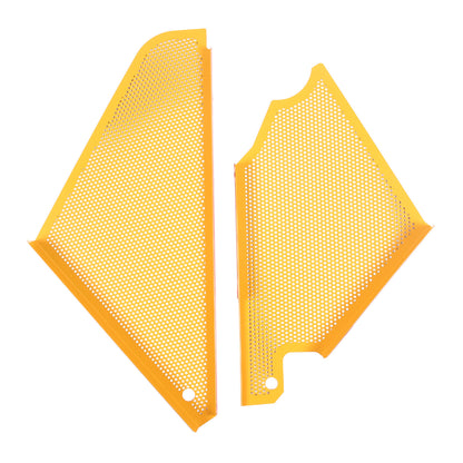 Yellow Steel Engine Hood Compartment Panel Trim Cover For Corvette C8 Z06 20-26 14