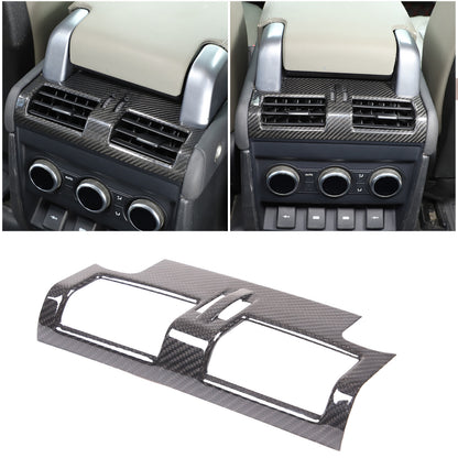 Real Carbon Fiber Rear Air Outlet Vent Panel Trim Cover For LR Defender 2020-24 16
