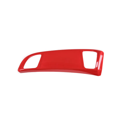 Sports Red ABS Interior Decoration Cover Trim Kit For Corvette C7 2014-19 - Styles 1-5 15