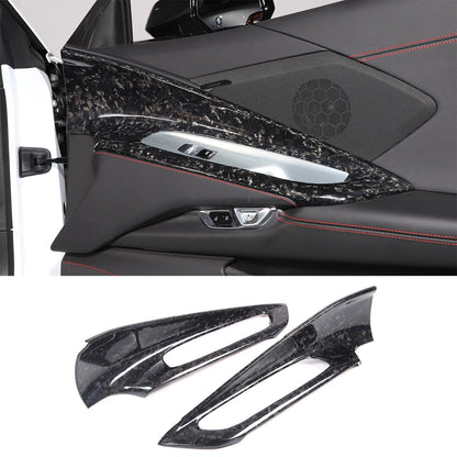 Forged Real Carbon Fiber Full Interior Set Cover Trim Kit For Corvette C8 20-25 - Variants 36-40 61