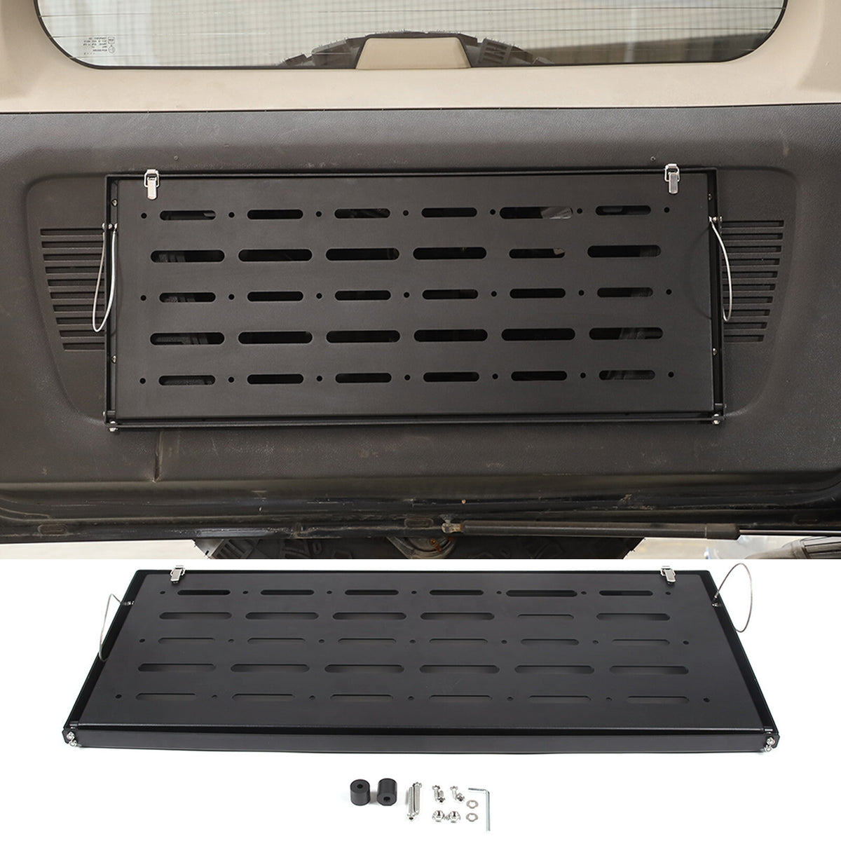 Tailgate Table Foldable Rear Door Storage Cargo Shelf For Hummer H3 2005-09 2