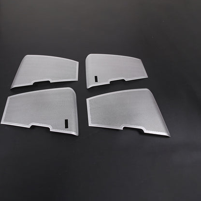 Steel Car Door Speaker Net Cover Trim For Land Rover Discovery 4 LR4 2010-2016 9