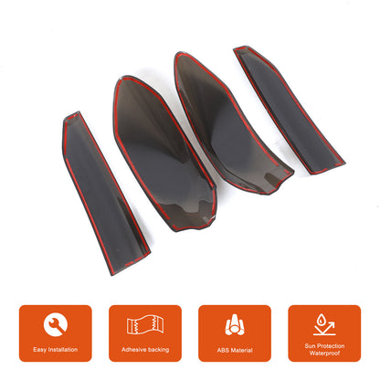 Smoked Rear Tail Light Guard Decor Cover Trim Bezels For BMW X6 G06 2020-2026 15