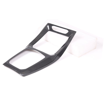 Real Carbon Fiber Console Gear Shift Panel Trim Fits BMW X3 G01 X4 G02 22-23 US 3