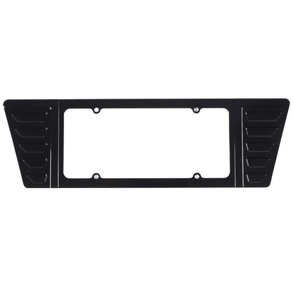 Aluminum Alloy Exterior Hood Engine License Plate Trim For Corvette C8 2020+ US - Variants 16-20 21