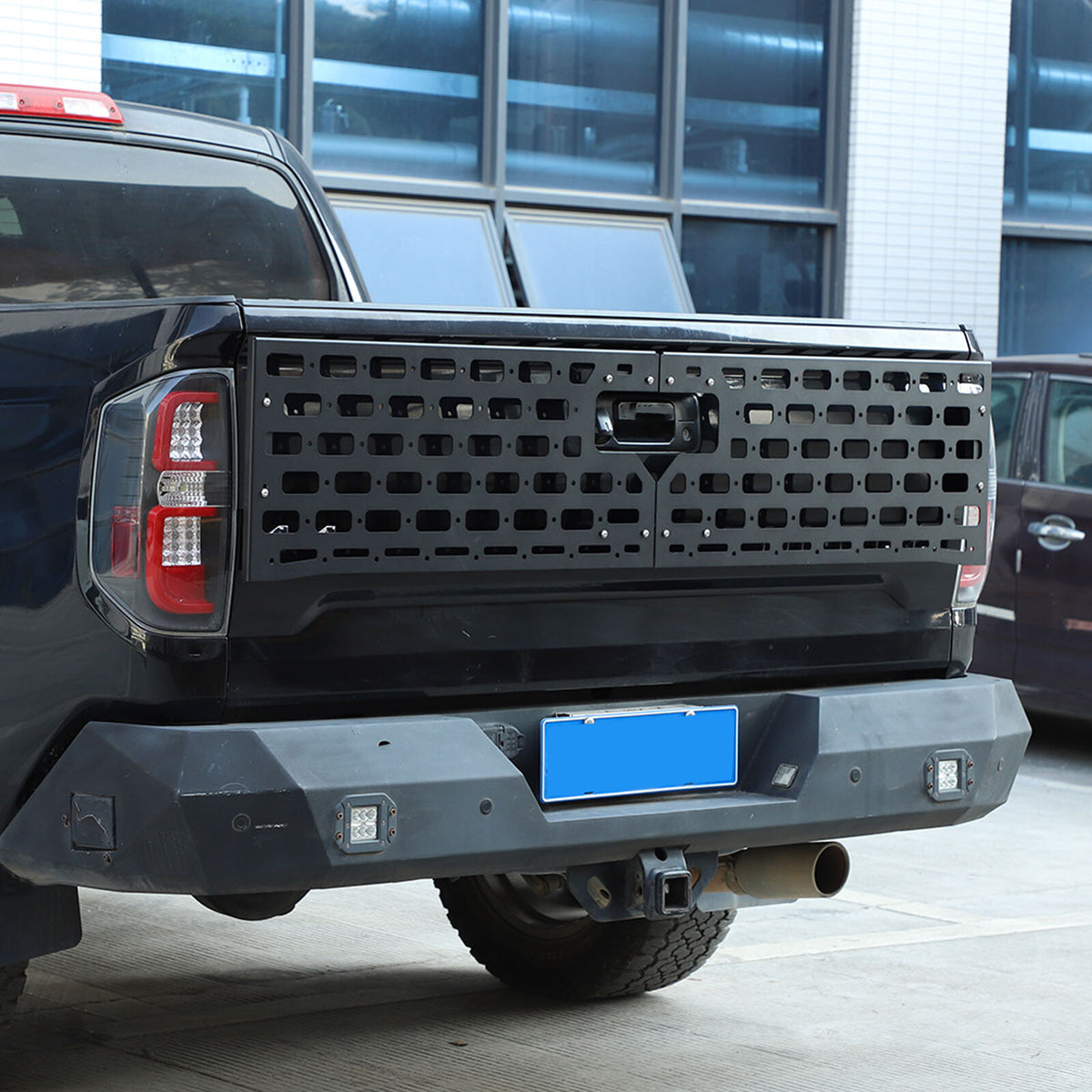 Rear Bed Molle Panel Truck Bed Tailgate Molle Panel For Toyota Tundra 2014-2021 4