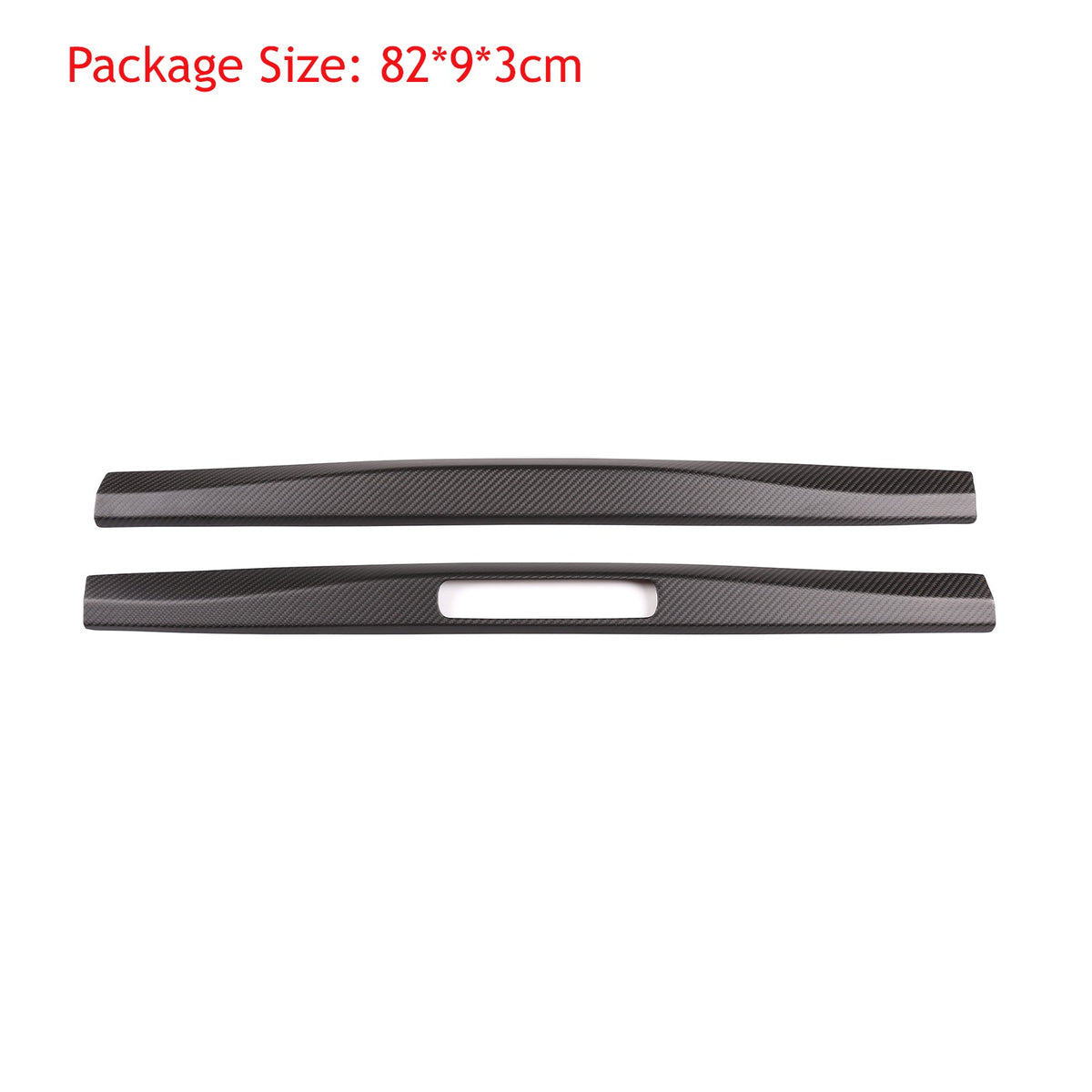 Matte Real Carbon Fiber Inner Door Sill Trim For Porsche 718 982 911 991 2016-19 19